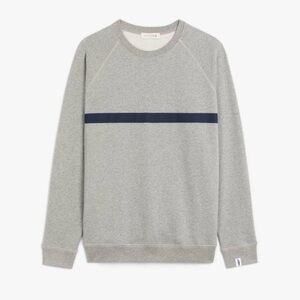 🌿Mackintosh Cotton Crew Neck Sweatshirt GJM-207 - Grey x Navy🌿
